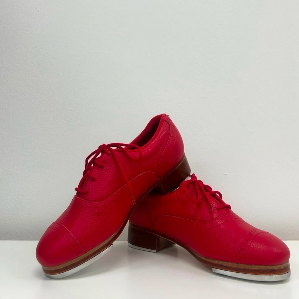 Bloch Jason Samuel Smith Red Leather Tap Shoes